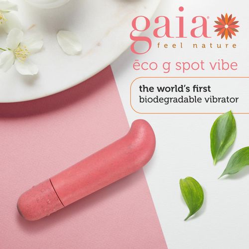 Vibrator G točke Gaia Eco, koraljno crveni slika 4