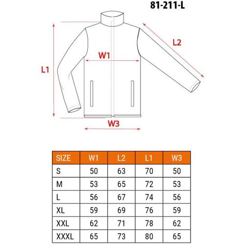 NEO TOOLS Jakna-maskirna-XXL slika 4