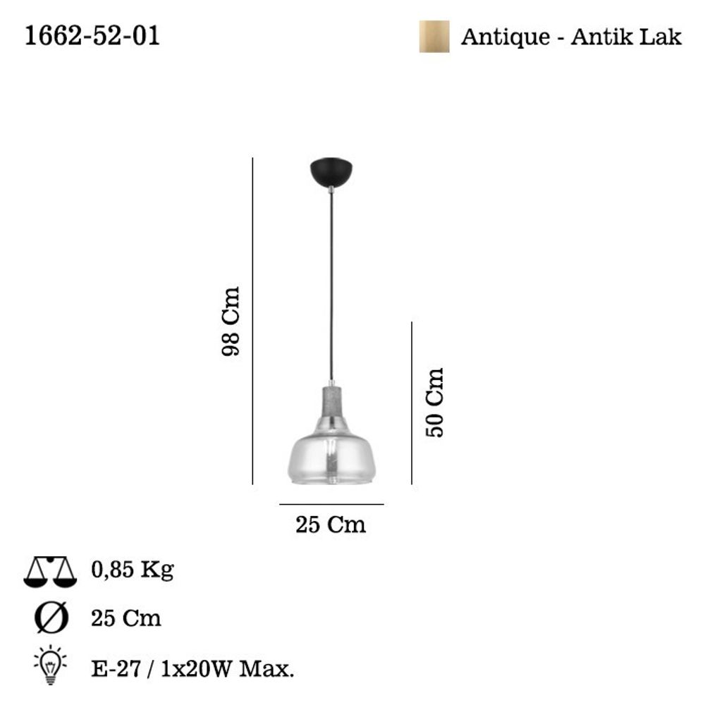 Ace - 52-01 Antik Lakirani Luster slika 3