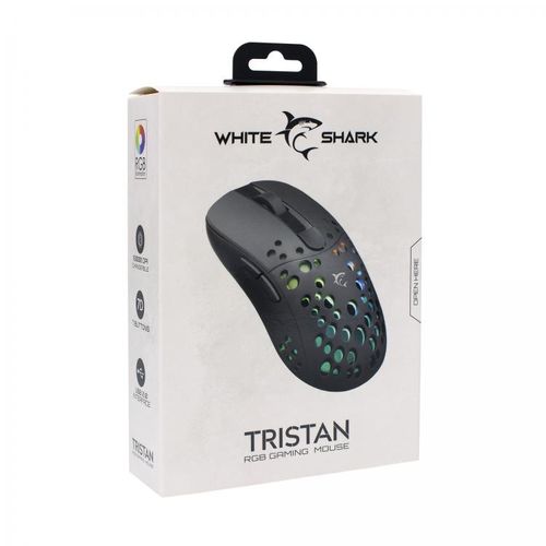 White Shark miš GM-9004 TRISTAN crni RGB / 12.000 dpi slika 8