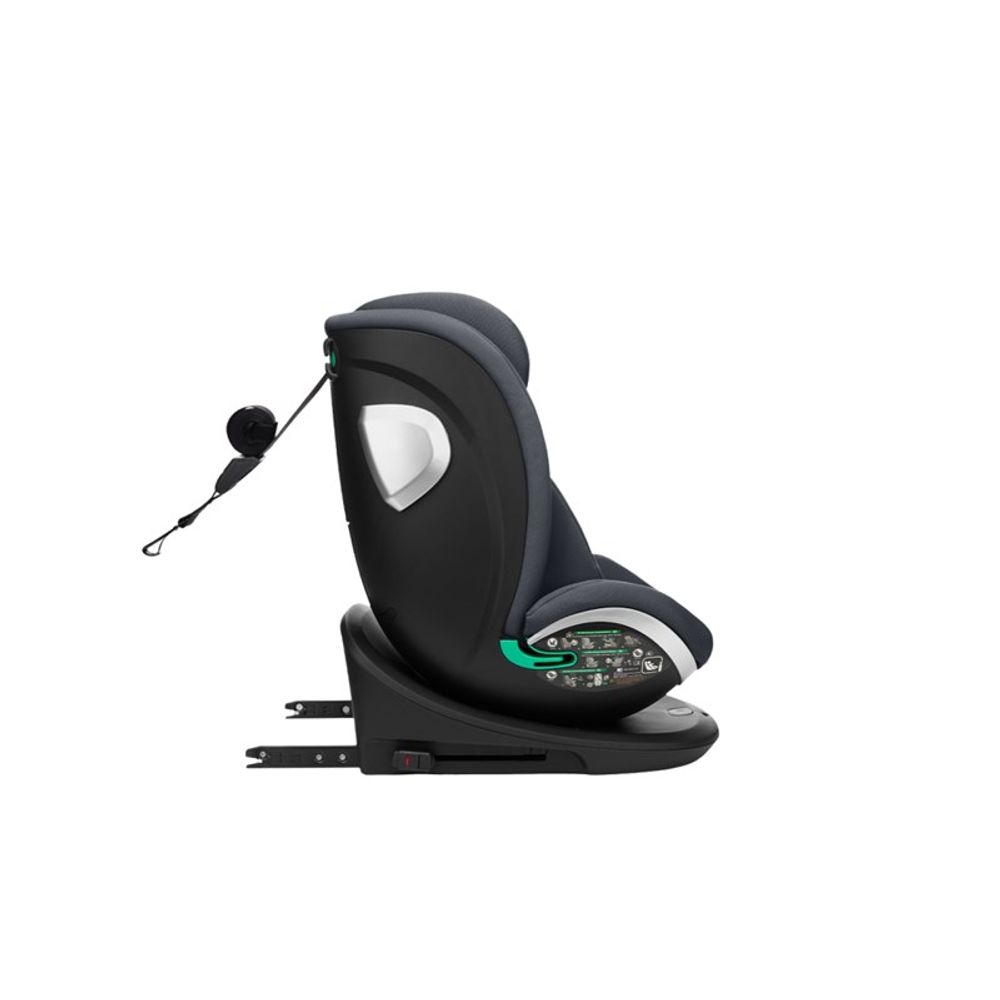 Kikka Boo Rotirajuća autosjedalica I-Drive 40-150cm i-Size Isofix, Dark Grey slika 5