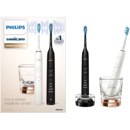 Philips Sonicare DiamondClean 9000 Sonična električna četkica s aplikacijom HX9914/57 slika 1