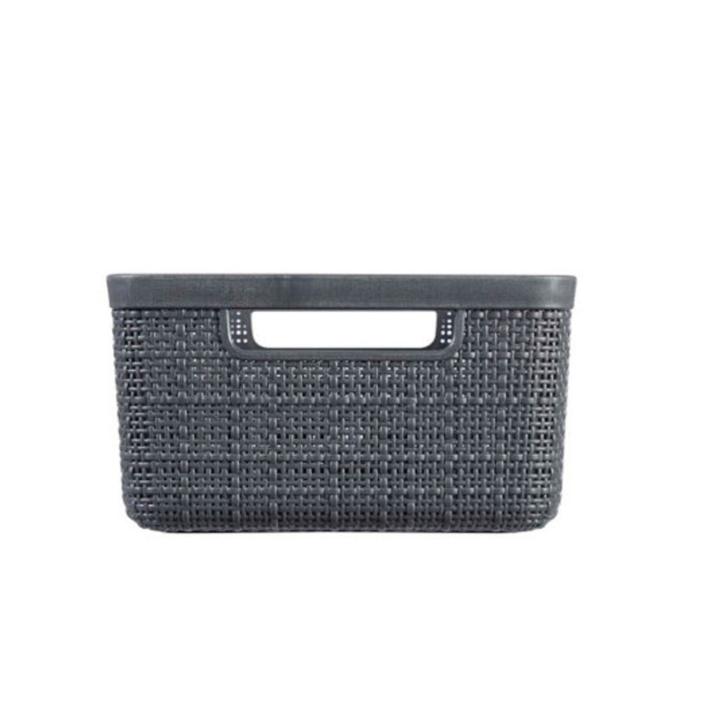 Jute Korpa za odlaganje 5L siva 273269 slika 3