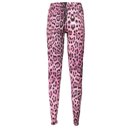 CAVALLI CLASS WOMEN'S LEGGINGS PINK slika 2