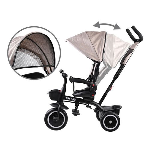 Tricikl Tiny bike 3 u 1 - Beige slika 5