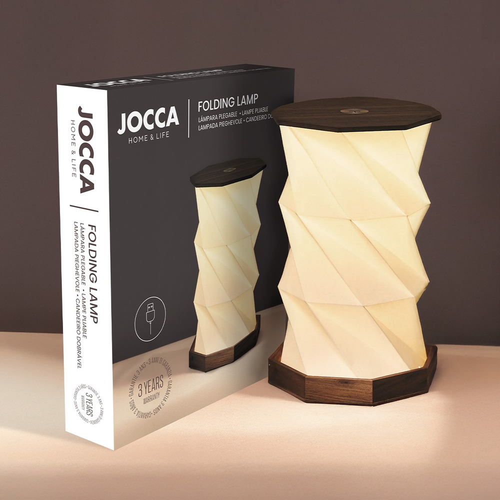JOCCA Sklopiva i punjiva LED stolna lampa Origami slika 5