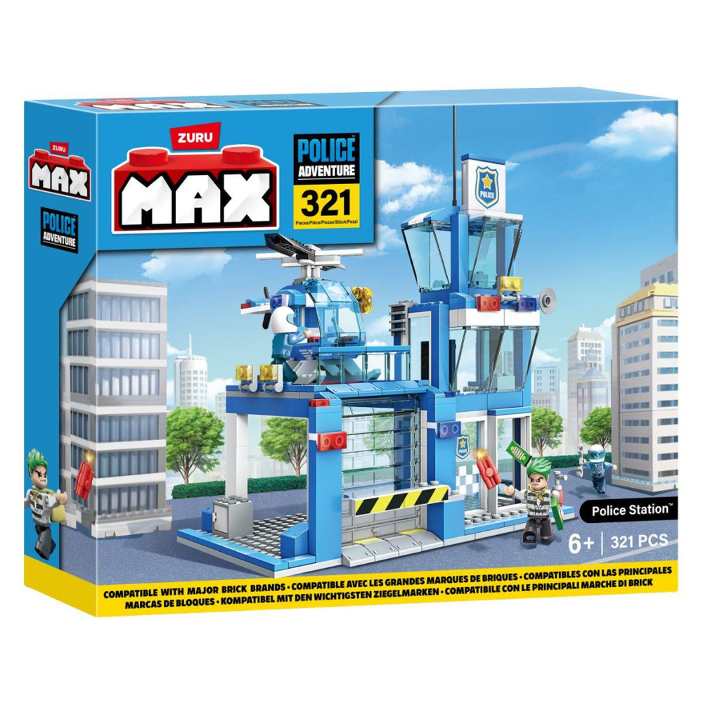 Zuru 83163 Kocke Max Police Adventure 321kom slika 5