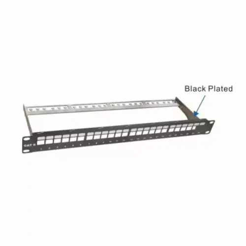 Patch panel 19/1U sa 24 slotova ,bez modula Mirsan MR.19P24P1U.01 slika 1