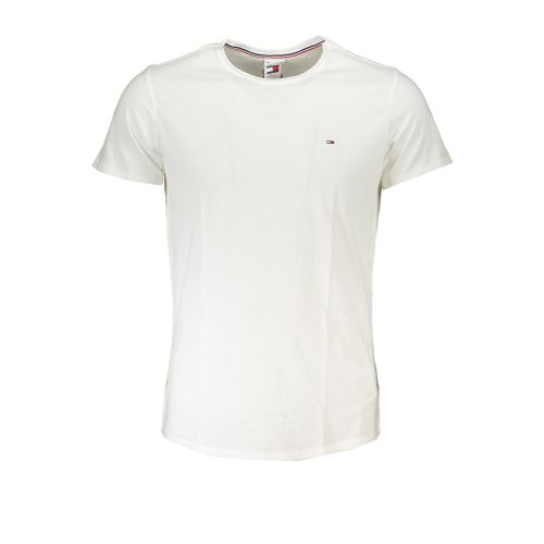 TOMMY HILFIGER MEN'S WHITE SHORT SLEEVE T-SHIRT slika 1