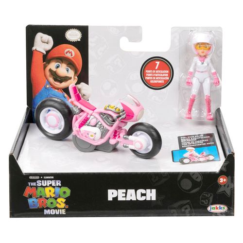 Mario Kart The Movie Peach Kart figure 7cm slika 1