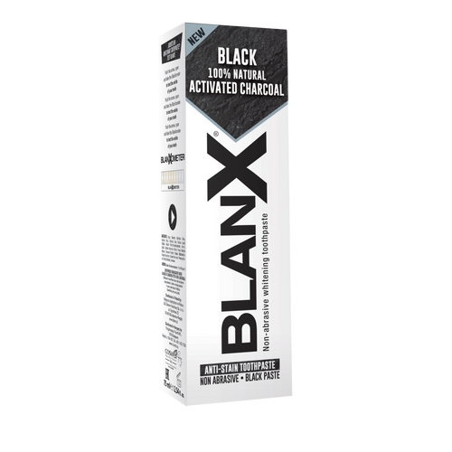 BlanX black pasta za zube s aktivnim ugljenom, 75 ml slika 1