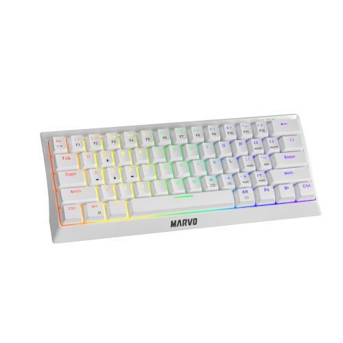 MARVO KG962 MECHANICAL KEYBOARD - WHITE slika 5