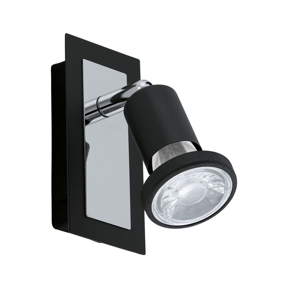 Eglo Sarria reflektor/1, led, gu10, 1x5w, 400lm, krom/crna  slika 4