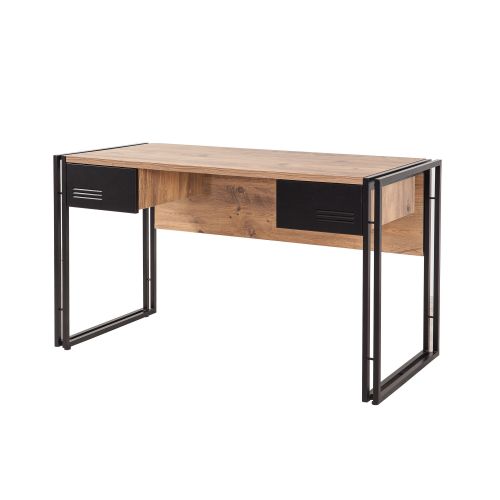 Cosmo Siesta Atlantic PineBlack Study Desk slika 4