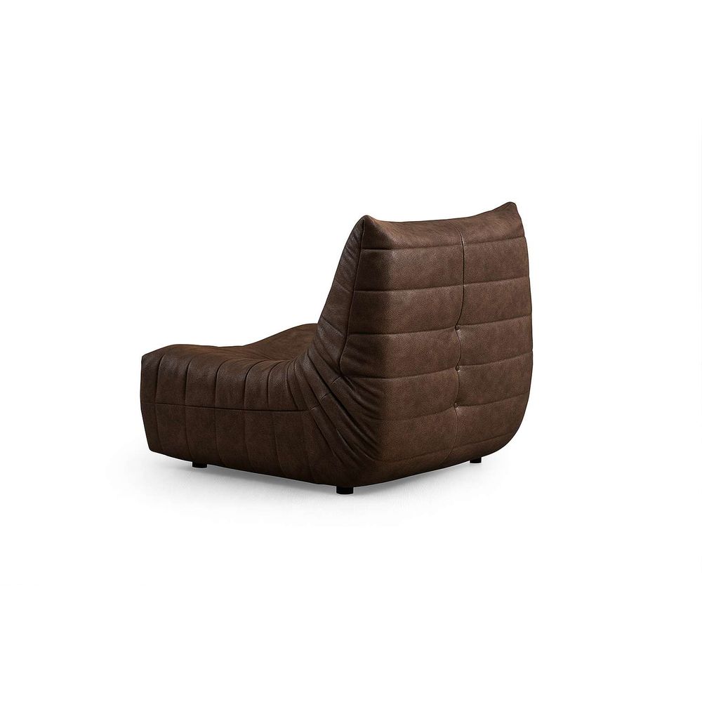 Wing Chair Bocek - Smeđa Boja slika 3