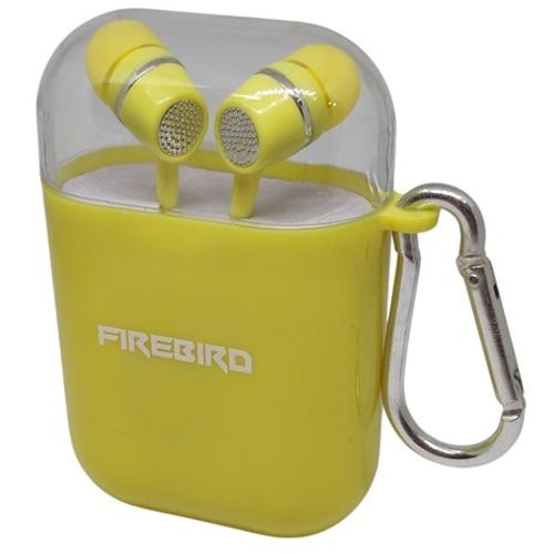 Slušalice FIREBIRD by ADDA Passion L-304, mikrofon, plastična kutijica, žute slika 1