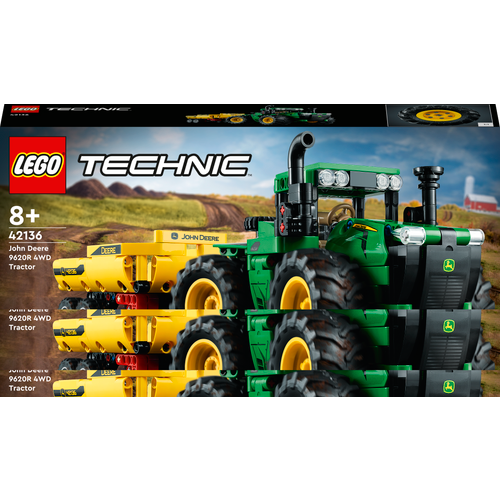 LEGO® TECHNIC™ 42136 John Deere 9620R 4WD Tractor slika 9