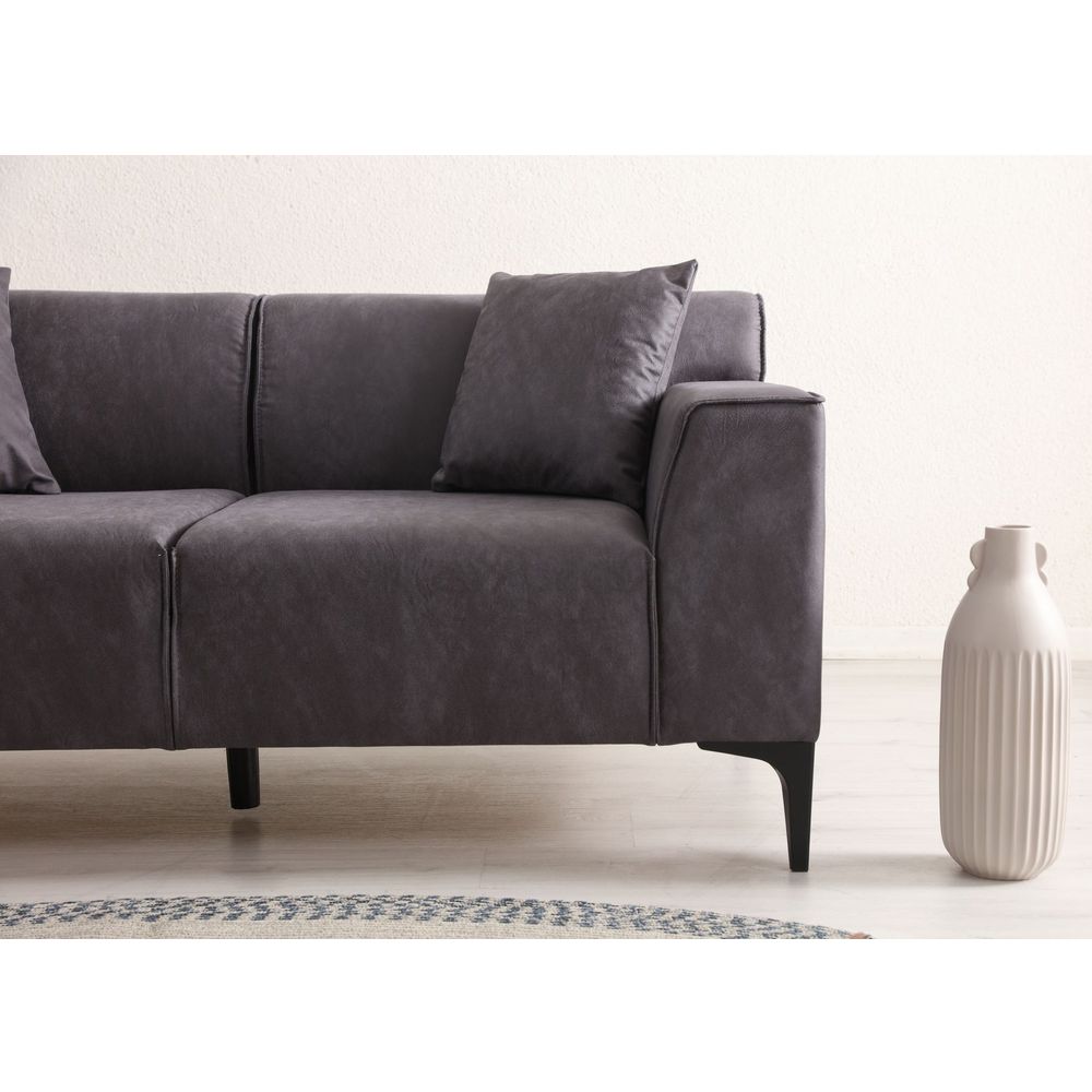 Dvosjed Sofa Nova Petra 2 - boje: antracit slika 3
