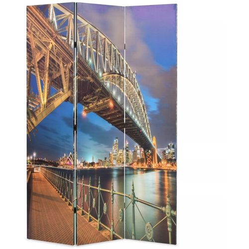 Sklopiva sobna pregrada 120 x 170 cm sydneyski lučki most slika 1
