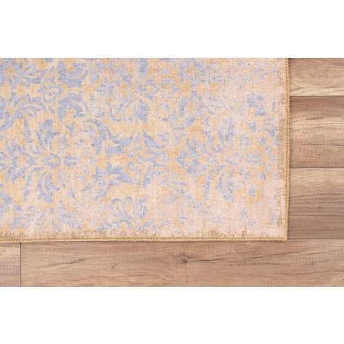 Blues Chenille - Yellow AL 319  Multicolor Hall Carpet (75 x 230) slika 3