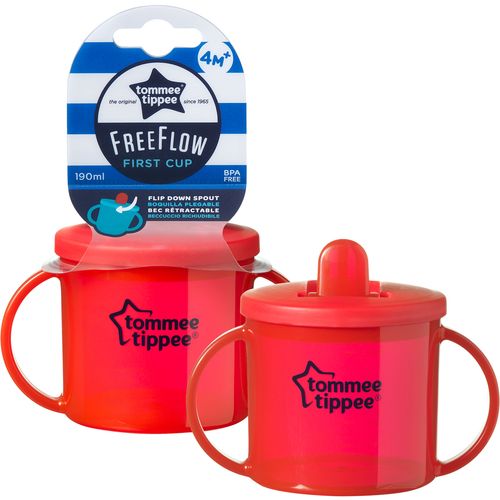 Tommee Tippee Solja Basic 190ml, 4m+ crvena slika 2