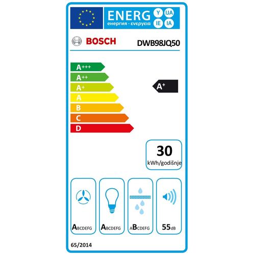 Bosch zidna napa DWB98JQ50 slika 12