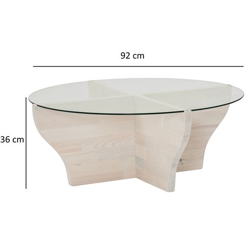 Amphora - White White Coffee Table slika 7