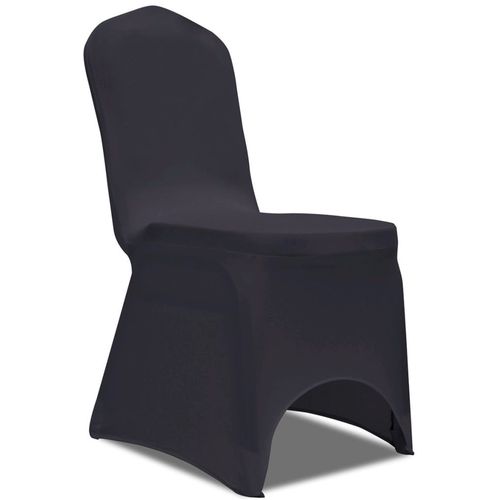 Rastezljive navlake za stolice 4 kom Antracit boja slika 26