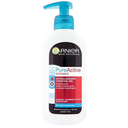 Garnier Skin Naturals Pure Active Gel za čišćenje protiv mitesera  200 ml protiv mitesera slika 1
