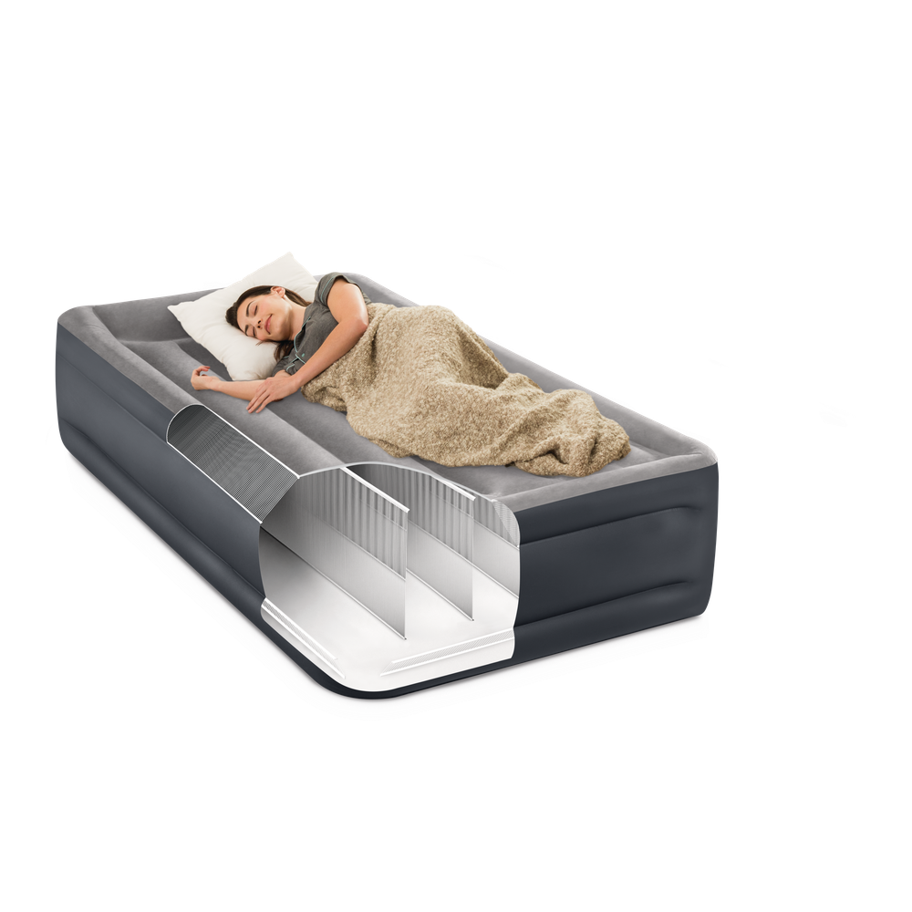 Intex krevet vazdušni twin delux sa jastukom 99x191x42 cm 64132ND slika 3