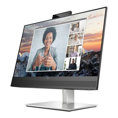 HP 40Z32AA 23.8'' Conferencing IPS AG FHD 1920x1080@75Hz, 16:9, 1000:1, 5ms, 300 cd/m², 178°/178°, 1 DP 1.2, 1 DP 1.2-out, 1 HDMI 1.4, 1 USB Type-C,  4 USB Type-A, 1 RJ-45, 2x5W, Height, Pivot, Swivel, Tilt, VESA 100, Black/Silver, 3yw, HP E24m G4 slika 5