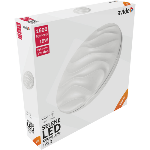 Avide Plafonjera LED, Selene, 18W, 1600 lm, 4000K, IP20 - ACLO33NW-18W-SEL slika 2