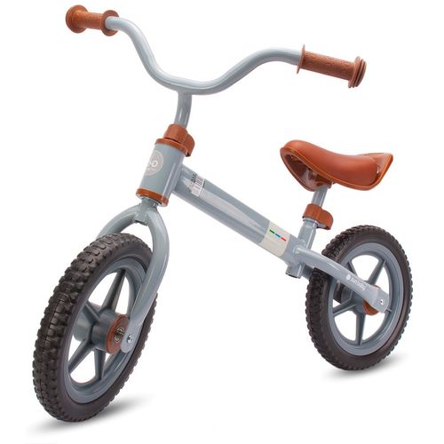 Dječji bicikl bez pedala Strada sivi 12" slika 2