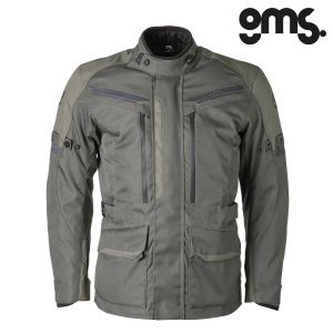 Jakna za motor GMS Gear Neo WP - Zelena vel.M