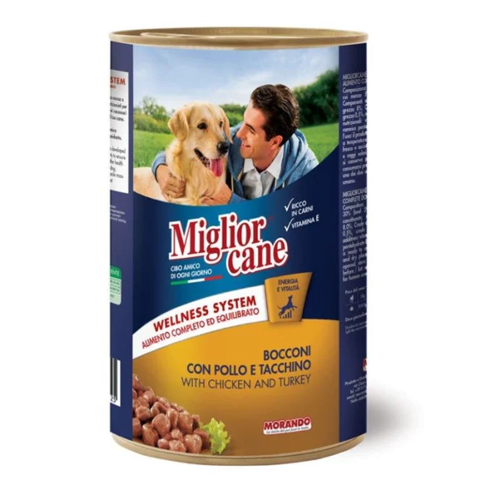 Miglior Cane Hrana Za Pse Piletina i Curetina 1250g slika 1