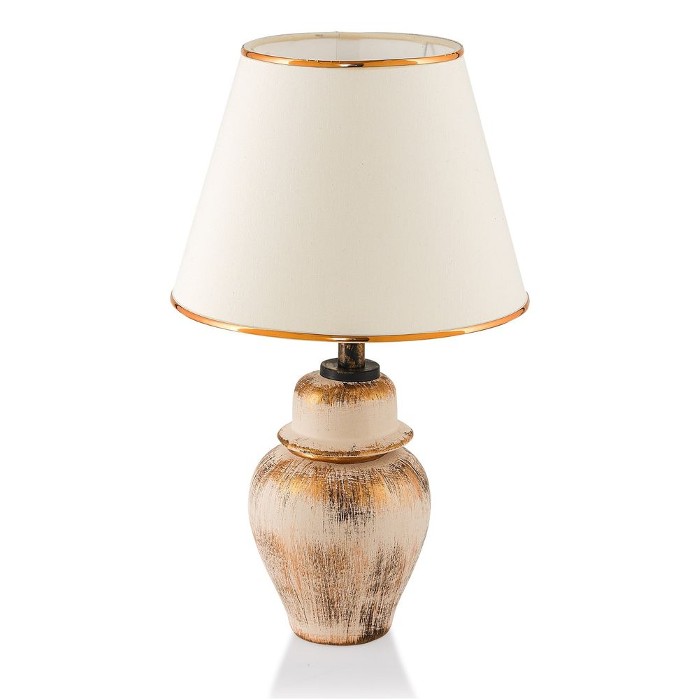 TM280 Krem Zlatna Stočna Lampa slika 3