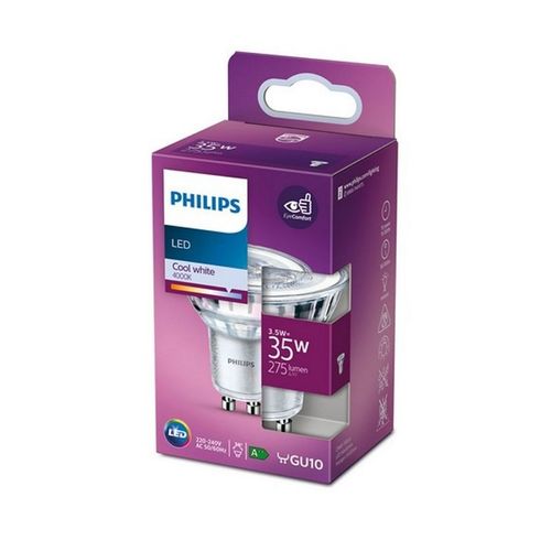 Philips PS769 LED SIJALICA LEDClassic 3.5W (35W) GU10 CW 4000K 36D RF ND SRT4 slika 1