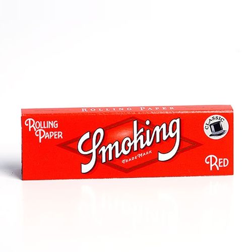 SMOKING papirići za motanje kratki crveni / Cijela kutija 50 komada slika 2