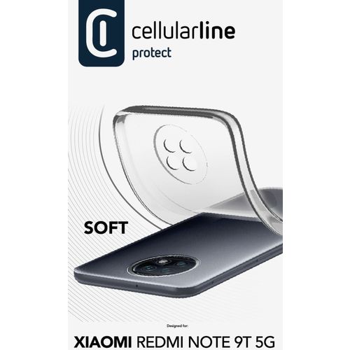 Cellularline Soft silikonska maskica za Xiaomi Redmi Note 9T 5G slika 2