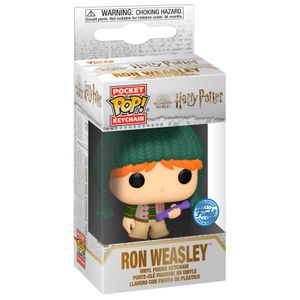 Pocket POP Keychain Harry Potter Holiday Ron Exlusive