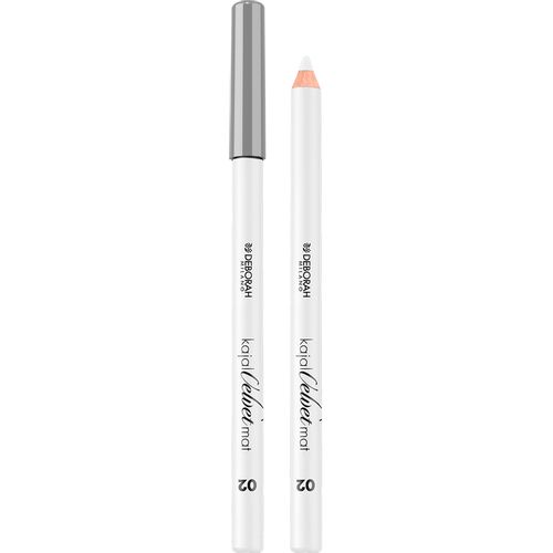 Deborah Kajal velvet mat 02 - white - olovka za oči  slika 1