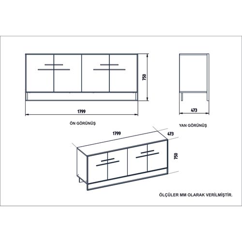 Polka - White Gold
White Console slika 5