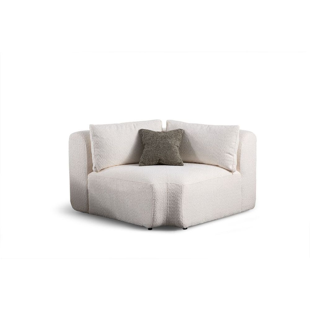 Ugaona Sofa Sofia (L1 + C + O1 + 1R) - bijela slika 7