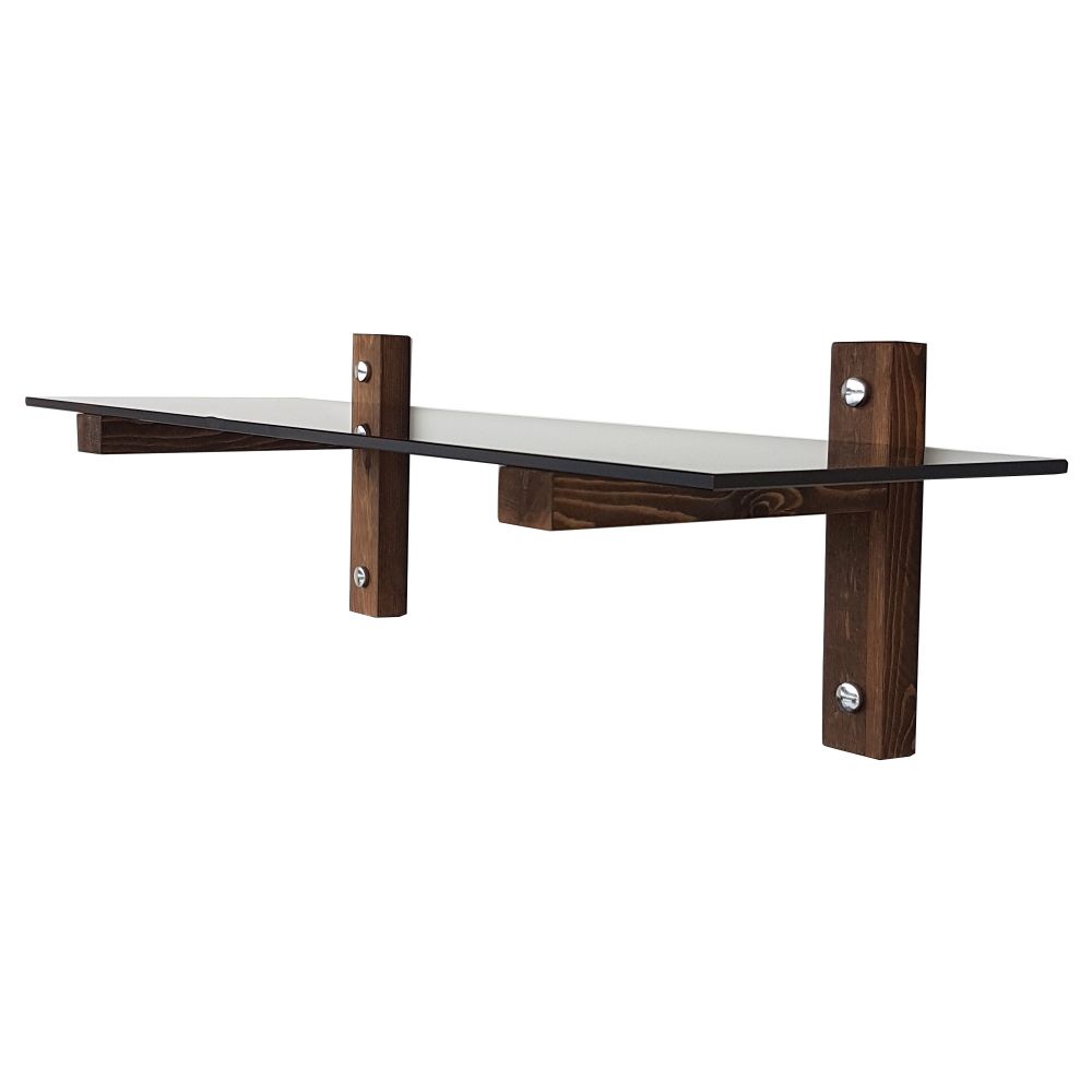 Zidna Polica R101 Walnut Fume slika 6
