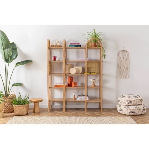 Nala 120 - Natural Natural Bookshelf slika 2