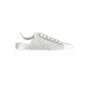 EMPORIO ARMANI SPORTS SHOES WOMAN SILVER