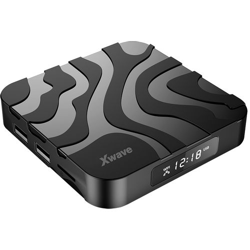 Xwave TV BOX 510 Smart TV 8K/Android 12/4GB/64GB/QuadCore/LCD displej/HDMi/RJ45/Wifi/BT/2xUSB/SD slika 7