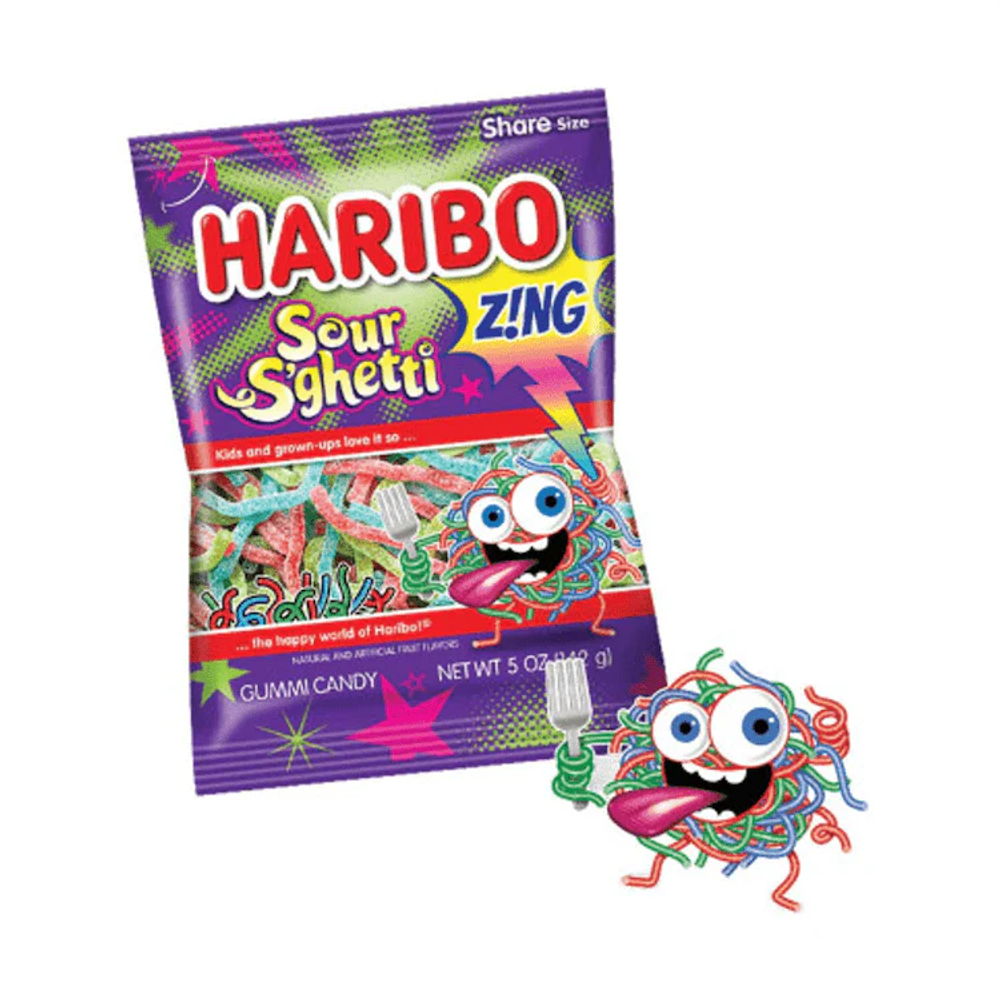 Haribo bomboni S'ghetti Fizz, 85 g slika 1
