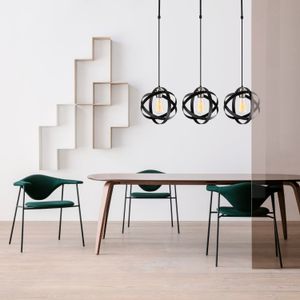 Gezegen - 6256 Black Chandelier