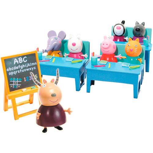 Peppa Pig Lets go to School playset — 